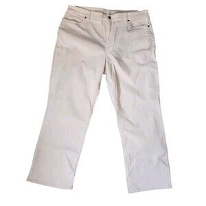 Lands' End Relaxed Fit Corduroy Pants Women's Size 18P Soft Pink High Rise NWT